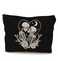 Couple Gifts Makeup Bag,Gothic Makeup Bag,Skull Couple Gifts Cosmetic Bags With Zipper,Gothic Bride Valentines Skeleton Gifts