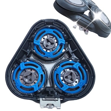 SH50/52 Replacement Heads Compatible with Philips Series 5000 Electric Shaver, Replacement Blade Head Not for (Pentagon) Housing of The 5000 Series Only Fits Round Housing of The 5000 Series
