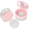Empty Powder Case Loose Powder Container with Puff Reusable Portable Powder Compact Case Capacity 20 ml Refillable Makeup Tool with Mirror and Elasticated Net Sifter
