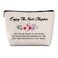 Retirement Gifts for Women 2022 Coworker Gifts for Women Leaving Zipper Travel Makeup Bag Appreciation Gift for Women Employee Volunteer Social Worker