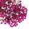 Rose Rhinestones Bulk, 10000PCS Flat Back Round Jelly AB Rhinestones Non-Hotfix Crystal Gems Wholesale for Crafts Makeup Nails Face Tumblers Clothes Shoes Handmade Decoration 3mm