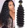 QTHAIR 20inch HD Closure Deep Wave Closure Human Hair 14A Transparent HD Lace Closure Brazilian Virgin Remy Human Hair Deep Wave HD Lace Frontal Closure Pre Plucked with Baby Hair Natural Black Color