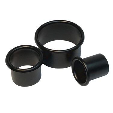 Hair Styling Tools Station Organizer Holder for Dryer, Curling Iron and Accessories, 3inch, 2inch and 1.5inch Open End (Black)