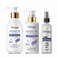 Keratin Shampoo and Conditioner Set with Hair Nourishing Serum - No Sulfate and Parabens, Enriched With Argan Oil   For Dry &amp; Frizzy Hair   Moisturizing Treatment For Men and Women, 16.9 fl.oz