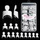 Ranrose 600PCS Short French Style False Nails Half Cover Nails Tips,Clear Short Acrylic Extension Finger Nail 12 Sizes with Box