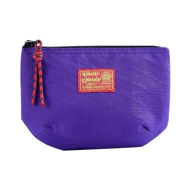Rough Enough Small Makeup Bag for Purse Cosmetic Case Pouch Organizer Travel Essentials Accessories EDC with YKK Zipper Women Girls