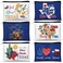 Reginary 6 Pcs Texas Cosmetic Bag Souvenir Gifts California Souvenir Makeup Bag Florida Souvenir Gifts Zipper Pouch for Women Traveler Party Favors