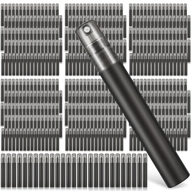 Remerry 10 ml Perfume Spray Bottles Plastic Travel Refillable Mini Bottles for Women Small Fine Mist Sprayers Portable Frosted Perfume Sprayers Empty Atomizer for Essential Oil(200 Pcs)