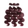 Remy Hair Body Wave Bundles - 16/18/20 Inch Burgundy Unprocessed Brazilian Virgin Hair