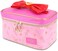 Roffatide Anime Cosmetic Bag for Women Waterproof Makeup Bag Travel Organizer Case Storage Bag Pink Medium