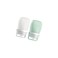 RONRONS Silicone Travel Bottles, 1oz Squeeze Sauce Salad Dressing Bottles Condiment Container for Lunch Box Small TSA Approved Container for Shampoo Toiletries Conditioner (2 Pieces)