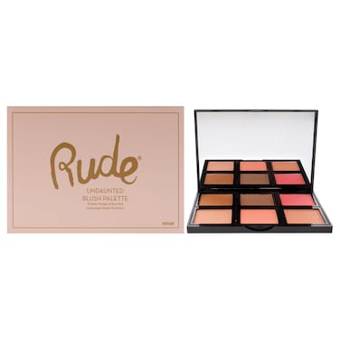 Blush Palette - Undaunted by Rude Cosmetics for Women - 0.634 oz Blush