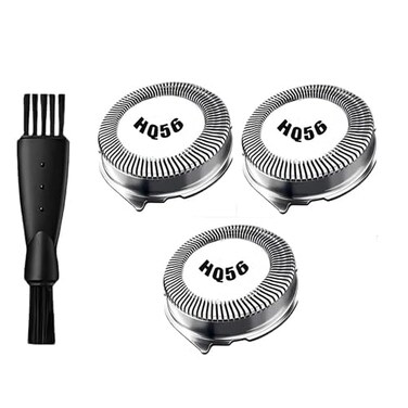 3PCS HQ56 Replacement Shaver Head compatible with Philips Norelco Shavers, Replacement Blades for HQ3 HQ4 HQ6 HQ55 HQ300 HQ442 HQ916 HQ6900 HQ6940 Electric Shavers