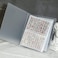 Nail Art Sticker Storage Book Collecting Album 80 Slots Empty Storage Holder Binder Book Plastic Nail Stenicls Organizer Easy Photo Album Manicure Nail Art Tools