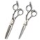 Saki Shears Tsuru Hair Cutting Scissors - Polished Japanese Steel- 6" Hair Shears for Barbers and Hair Stylists - Thumb Screw for Easy Tension Adjustment (Set of Hair Shears)