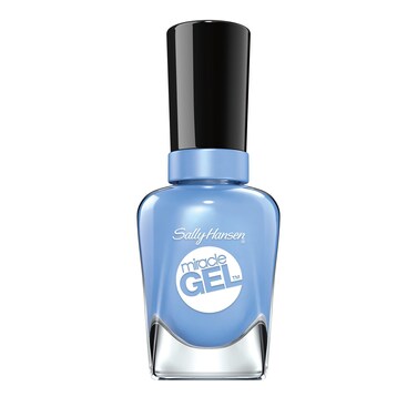 Sally Hansen Miracle Gel&trade;, Sugar Fix, Long Lasting, Gel-Like Formula, No UV Lamp Needed, Blue Nail Polish