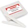 Professional Nail Files Double Sided Emery Board 80/100 Grit for Poly Gel Acrylic Nail Extension Manicure Pedicure Tool White 50Pcs