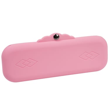 Silicone Makeup Brush Holder Bags: Cosmetic Case with Magnetic-Metal-Buttons for Travel, Makeup Pouch Case for Makeup Tools Storage