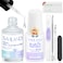 SAVILAND Nail Glue Remover With Nail Glues Cuticle Oil Pen for Press On Nails Glues 5s Dry Super Strong, Castor Oil VE Fast &amp; Gentle for Acrylics