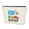 Sazuwu Bingo Themed Gifts for Women Bingo Lover Travel Makeup Bags Cosmetic Organizer Casino Birthday Party Decorations Gambling Present