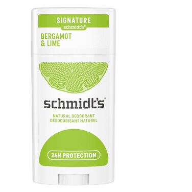 Schmidt's Natural Deodorant Stick Bergamot and Lime Pack of 2 Aluminum Free Vegan