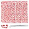 Self Adhesive Face Gems and Pearls for Makeup, Festival Jewels, Hair Gems, Rhinestone Stickers for Face, Eye, Makeup, Nail, Body, Crafts 3/4/5/6 mm 975Pcs (08.gem_red)