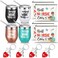 12 Pcs Christmas Nurse Appreciation Gifts in Bulk for Women Nurse Week Gifts 4 Nurse Tumbler Mugs 4 Keychains 4 Cosmetic Bags Nurse Practitioner Retirement Gifts