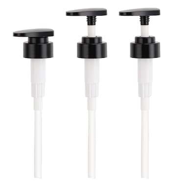 Lotion Dispenser Pump Head, Segbeauty 3 Pack Shampoo Shower Bottle Pump Replacement, Empty Refillable Bottle Tube Pump Top for Soap Conditioner Lotion Body Wash Bathroom Kitchen