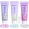 Body Glitter White &amp; Silver &amp; Pink 150ml Face Hair Self Adhesive Gel Accessories Cosmetic Glitter Long Lasting Chunky Sequins Glitters for Eye Lip Nails Gel Festival Rave