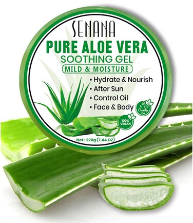 Aloe Infusion Body and Face Moisturizer - Natural Moisturizing Cream with Aloe Vera - Skin Care for Dry Skin, Anti Wrinkle, Acne Scars, Rosacea, Psoriasis Eczema Cream Lotion Unisex (1 PACK)