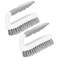 SetSail Scrub Brush, Heavy-Duty Scrub Brushes for Cleaning with Stiff Bristles Cleaning Brush for Shower, Bathroom, Carpet, Kitchen and Bathtub Scrubber - 2 Pack Grey