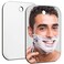 Shower Mirror Fogless for Shaving,6"x4"Small Mirror for Wall Camping,Frameless Portable Hanging Travel Mirrors,Unbreakable Handheld Locker,Makeup Plastic,Anti Fog Free Shave Mirror,Bathroom&hellip;