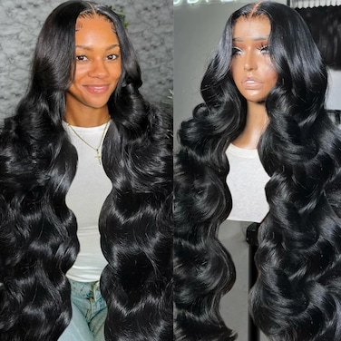 Bob Wig Human Hair 13x4 Lace Front Wigs Human Hair Pre Plucked Short Bob Lace Frontal Wigs 180 Density HD Lace Front Wigs 10 Inch Glueless Body Wave Bob Wigs for Women