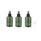 Empty Spray Bottles 3pcs Small Fine Mist Spray Bottles for Essential Oils, Plastic Refillable Travel Size Bottle Set Atomizer Spray Bottles for Liquid, Cleaning &amp; Aromatherapy (5oz,Black Nozzle)