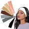 8-Pack Headbands for Women - Non-Slip Elastic Sweatbands - Soft Fabric Hair Bands for Gym, Workout, Yoga, Running, and Sports - Stylish, Cotton Headbands for Women and Girls.