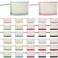 Silkfly 30 Pcs Canvas Makeup Bags Bulk Pencil Case Cotton Cosmetic Pouch with Zipper Bottom Blank Inspirational Travel Pouch Multi Purpose Toiletry Bags for Women(Cute)