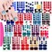 SILPECWEE 20 Sheets Glitter Toenail Wraps for Women, Nail Art Strips with 1pc Nail File