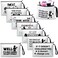 8 Pcs Workout Cosmetic Bags Workout Gifts Funny Sports Lover Gym Gifts Gym Fitness Makeup Bags for Women Body Builder Zipper Pouch for Fitness Bodybuilding Lovers