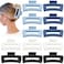 Hair Clip, 4.1 Inch Large Square Hair Claws Clips 12 Pcs for Thick Hair - Blue, for Women and Girls