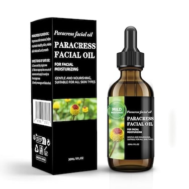 Paracress Facial Oil with Helichrysum Essential Oil &ndash; 100% Natural Anti-Aging Formula for Wrinkle Reduction, Firming &amp; Hydration &ndash; Moisturizing Face Oil for Radiant, Youthful Skin &ndash; 30ML