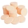 25 Pcs Round Makeup Sponges for Foundation Makeup Sponge Facial Powders Puff Cosmetic Sponge Round Foam Pad Beauty Makeup Eye Face Foundation Powders Blender for All Skin Types, Wet and Dry Dual Use
