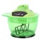 Electric Hair Color Mixer - Automatic Dyestuff Blender for Salon Hair Coloring Bowl with LCD Time Display, USB Rechargeable (Green)