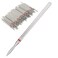 50pcs Nail Drill Bits Professional Nail Polishing Head Nail Grinding Bits Manicure Tools Electric Nail Drill Machine Accessories for Home Use, Nail Salon(F-1.8mm)