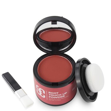 SOVONCARE Instantly Hairline Powder-Maycheer Conceals Gray Hair Loss Shadow Coverage Magic Color Root Touch Up for Women &amp; Men Red 0.35 oz