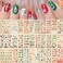 30 Sheets Christmas Nail Art Stickers 3D Self- Adhesive Pegatinas U&ntilde;as Snowman Snowflake Nail Decals White Red Christmas Nail Supplies for Women and Girls