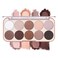 10-Colors Highlighter and Contour Kit: 2 In 1 Face Highlighter Contour Makeup Kit - Buildable Contour Powder Palette - Waterproof Long-Lasting Highlighter Palette