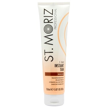 St Moriz Advanced Illuminating Gradual Self Tanner Lotion   Hydrating Vegan Sunless Tanning Moisturizer with Hyaluronic Acid &amp; Shimmer Pigments (Medium Tan)