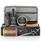 Striking Viking Grooming Kit - Premium Care Products for Men with Beard Shampoo, Oil, Balm Butter, Brush, Wooden Comb, Mustache Scissors &amp; Toiletry Bag