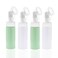 Facial Cleanser Foaming Bottle, 4pcs Empty Foaming Soap Dispenser,2oz Small Mousse Foaming Soap Pump Container with Silicone Foam Massage Clean Brush Head for Hand Soap,Cleansing Milk Beater to Travel