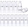 12 Pcs 15 ml Airless Pump Bottles 0.5 oz Travel Pump Bottle Dispenser Refillable Cosmetic Cream Jar Vacuum Makeup Pump Containers Plastic Pump Press Bottles for Lotion Perfume
